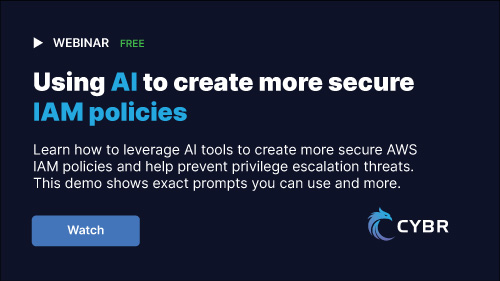 Using AI to create more secure IAM policies, including prompts you can use