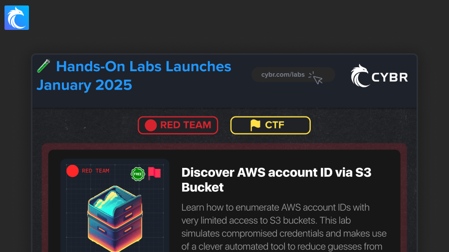 Cybr's AWS Security Red Team Hands-On Lab launches January 2025
