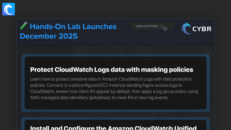 Cybr's Hands-On Labs Launched in December 2025